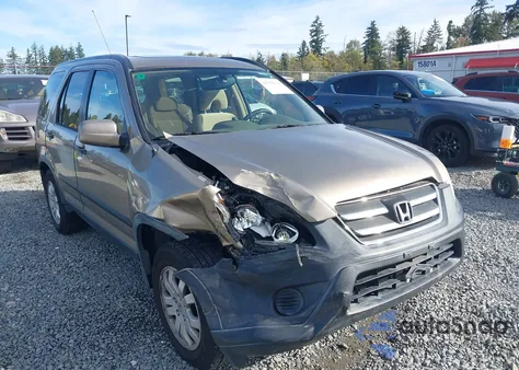 2005 Honda Cr-V Ex из США, поврежденный, VIN JHLRD788X5C062805